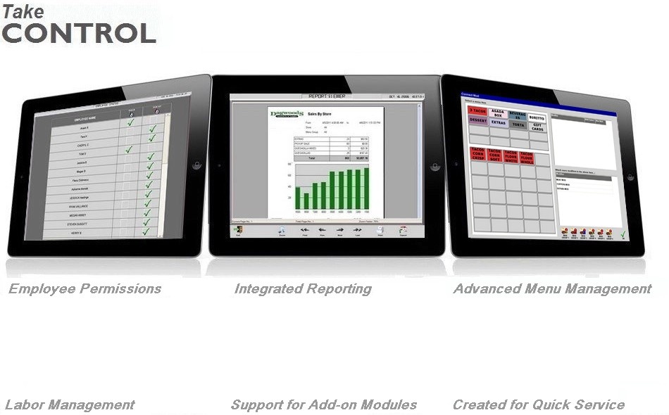 WinRest tablet POS management